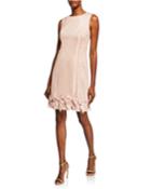Bow-hem Sleeveless