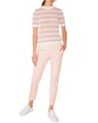 Frankie Straight-leg Cotton-stretch Cropped Pants