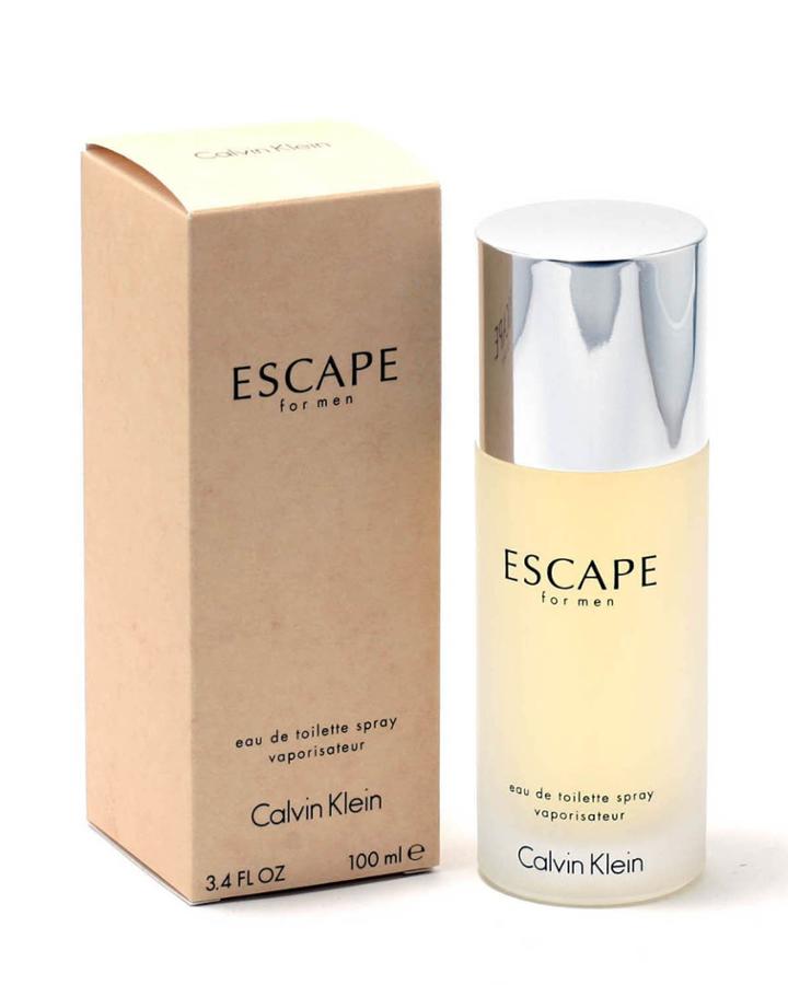 Escape For Men Eau De Toilette Spray, 3.4 Oz./100.6