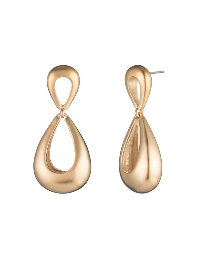 Double Teardrop Earrings