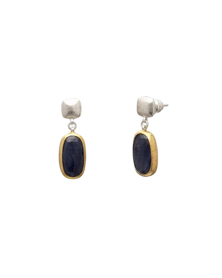 One-of-a-kind Sapphire Drop Earrings