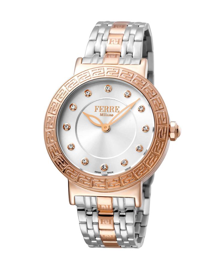 Women's 38mm Stainless Steel Watch With Bracelet, Rose/steel