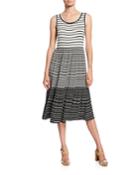 Jersey Striped Sleeveless