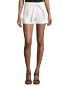 Paperbag-waist Belted