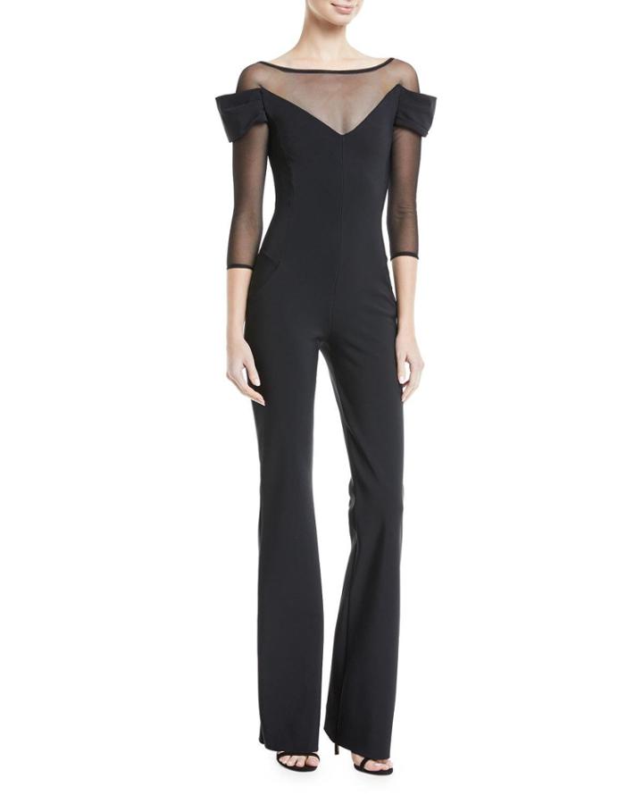 Sumi Illusion Wide-leg Jumpsuit