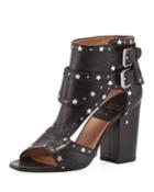 Rush Star-studded Leather