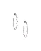 Medium Classic Ball Hoop Earrings