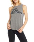 Play Records Heathered Tank Top