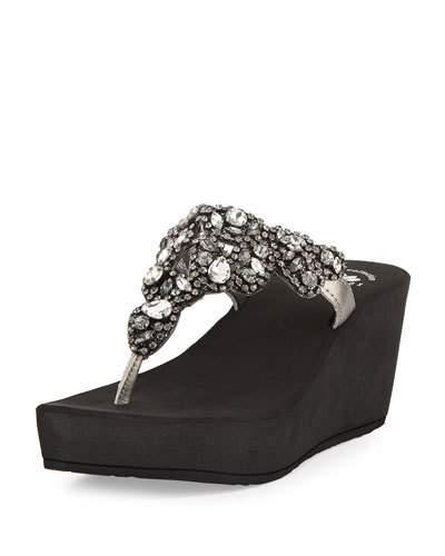 Katelyn Embellished Leather