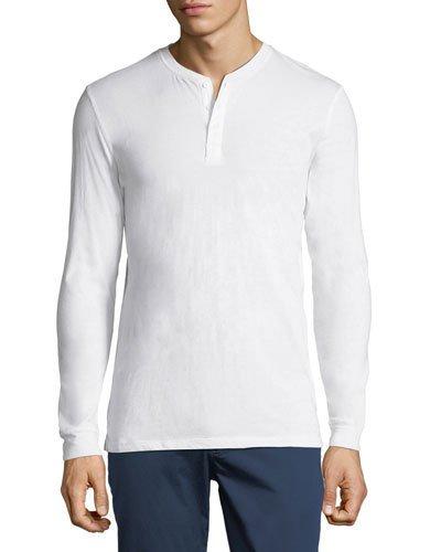 Chad Long-sleeve Henley Tee