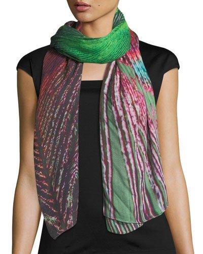 Peacock Feather-print