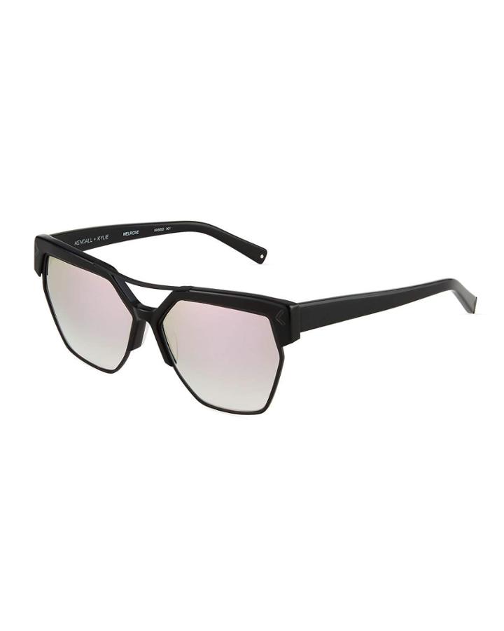 Melrose Irregular Acetate Aviator