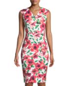V-neck Floral