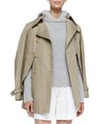 Convertible Cape/trench Jacket