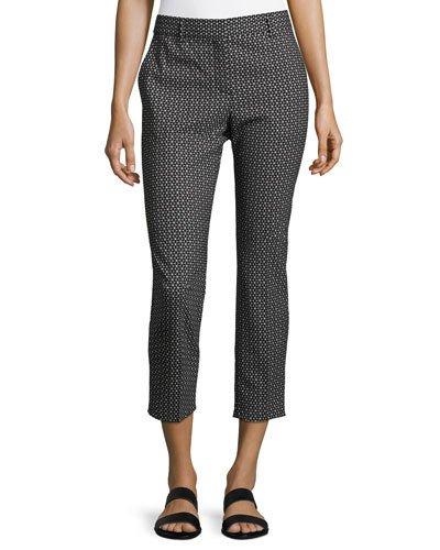 Trecca Tile Geo Pants, Navy/ivory