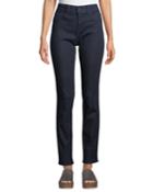 Sheri Slim-leg Floral Bling-pocket Jeans