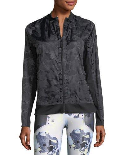 Volume Tonal-print Jacket