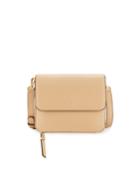 Rina Crosshatched Leather Crossbody Bag