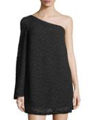 Static Space One-shoulder Dress