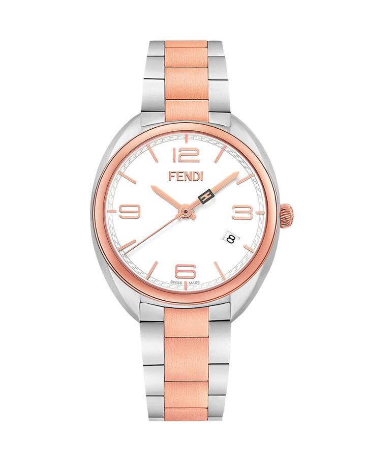 34mm Momento Watch W/ Bracelet Strap, Rose/steel