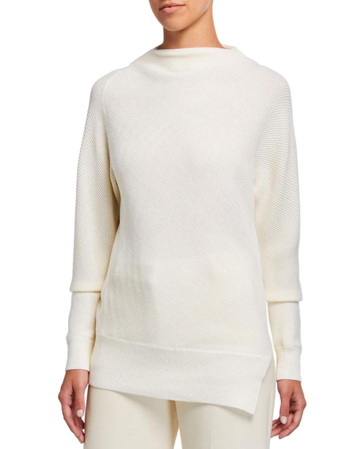 Asymmetrical Mock-neck