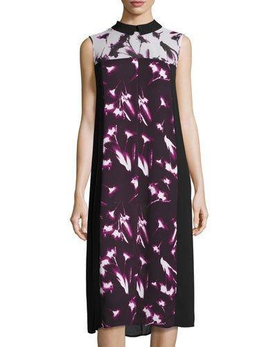 Printed Cocktail Dress,