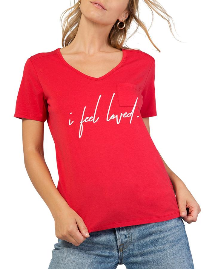 James Loved V-neck Tee