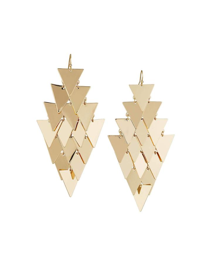 Triangle Waterfall Earrings