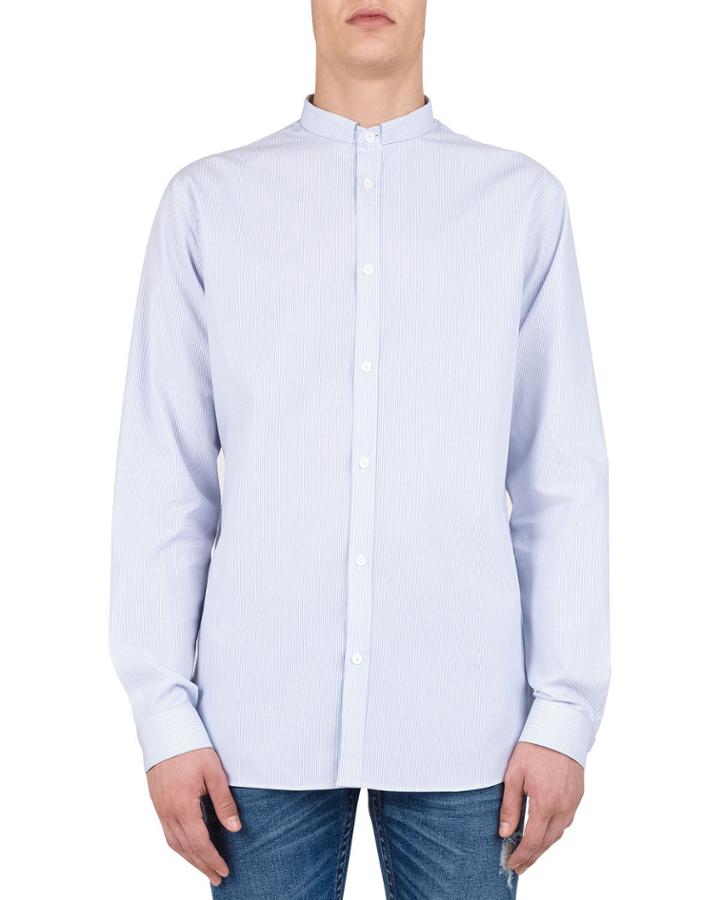Men's Striped Slim-fit Cotton