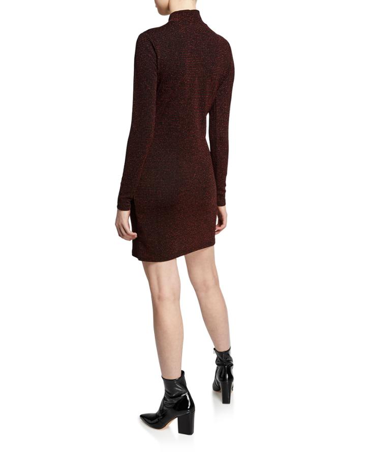 Phoebe High-neck Metallic