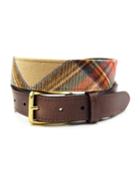 Men's Dune Leather/wool Belt