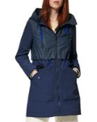 Shippan Crinkle Hooded Trench Coat