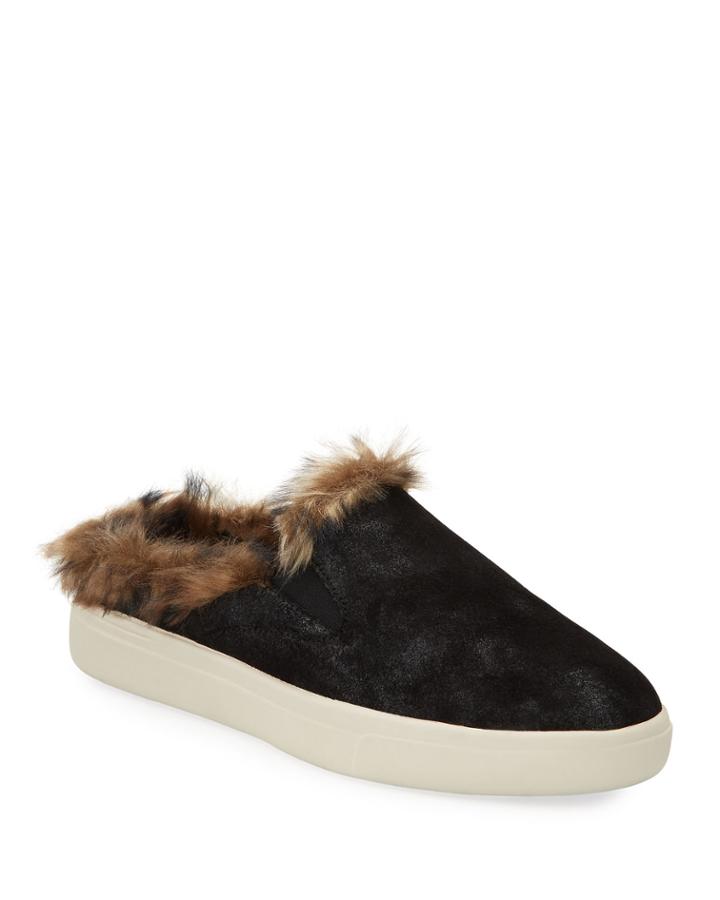 Yannez Suede Faux-fur