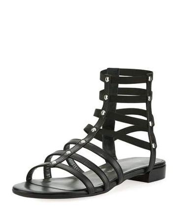 Caesar Studded Gladiator Flat