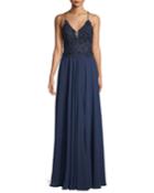 Chiffon & Beaded