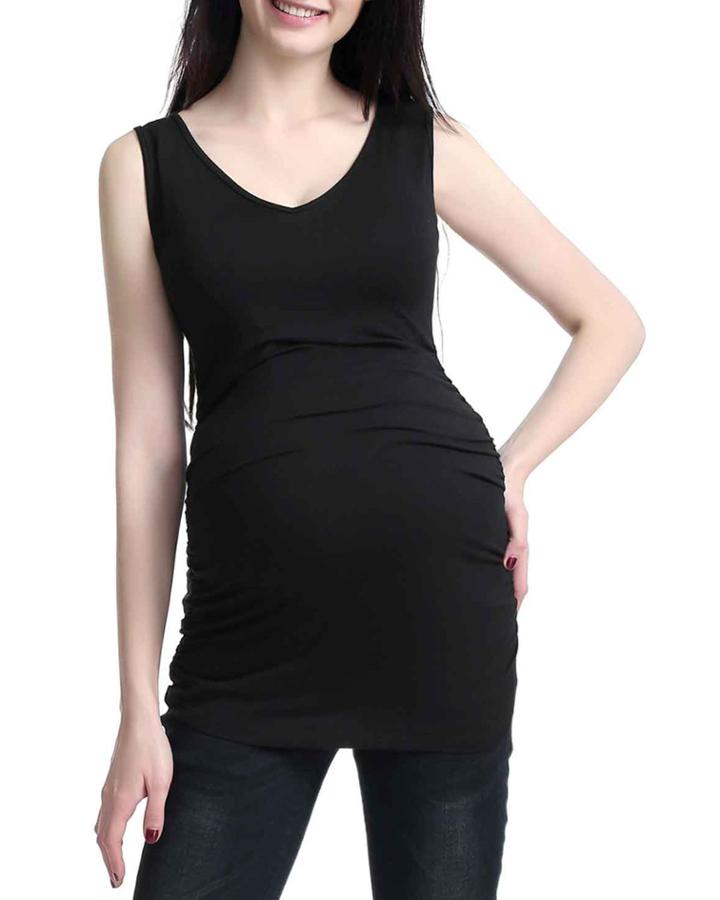 Maternity Lace-back Tank Top