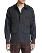Men's Pullover Utility Jacket