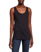 Cotton/cashmere Scoop-neck Tank Top