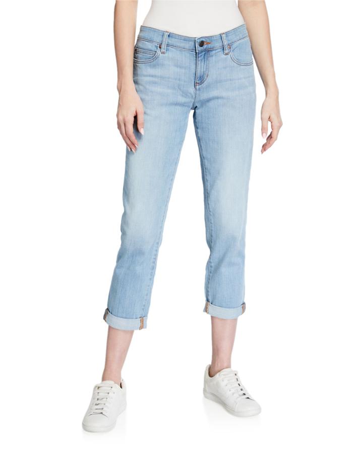 Organic Cotton Stretch Denim Boyfriend Jeans