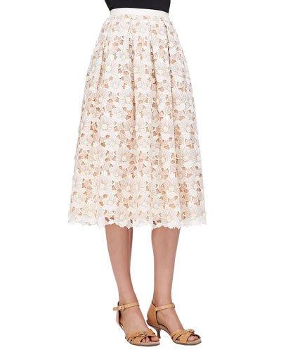 Floral Lace Mid-calf