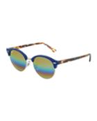 Round Mirrored Clubmaster&reg;