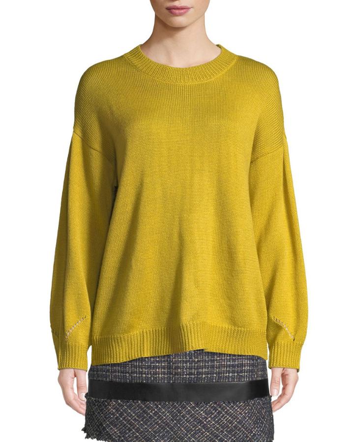 Lattice Simple Pullover