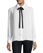 Long-sleeve Double-collar