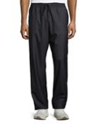 Men's Drawstring Cargo-pocket Pants