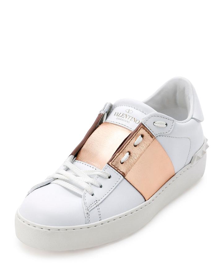 Open Untitled Leather Low-top
