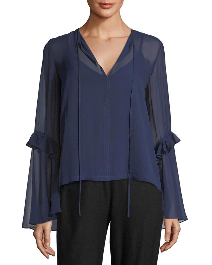 Split-neck Sleeve Detail