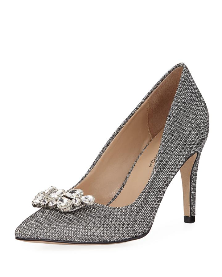 Isabel Glitter Embellished Pumps