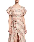 Christine Cropped Floral