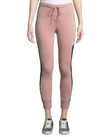 Space Dyed Cropped Jogger Pants