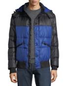 Men's Down Parka Soft Touch Jacket